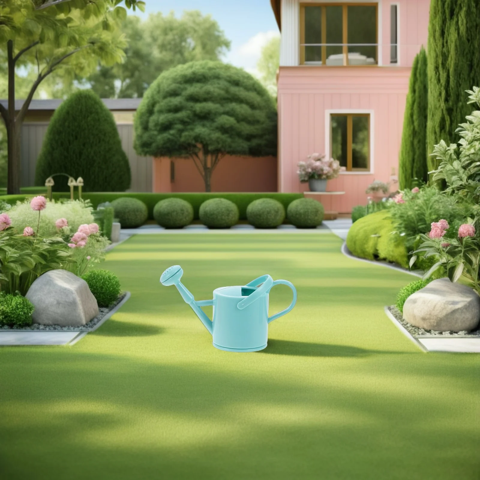 

1Set Miniature Watering Can for Kids Garden Tool Set with Vibrant Colors Ideal Childrens Gardening Tools for Small Scale Flower