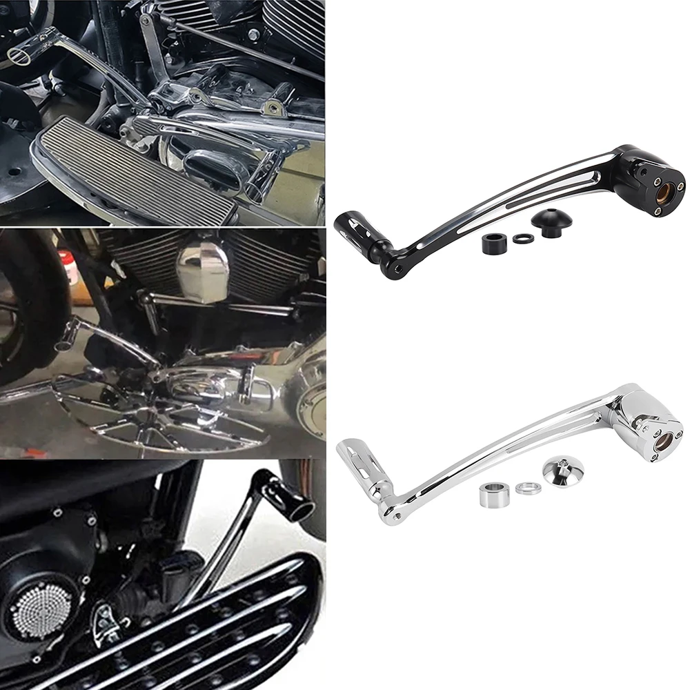 Motorrad Bremsarm Hebel Pedal Peg 19MM/16MM Für Harley Touring Road King Street Electra Glide CVO Trike 2008-2019 Zubehör