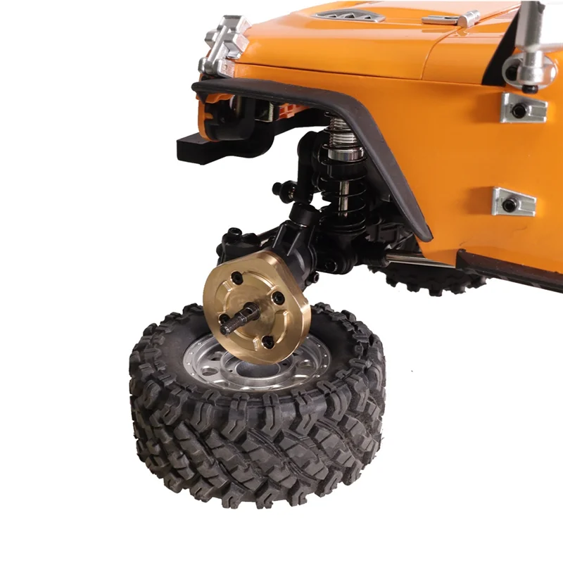 MJX 1/12 H12Y RC 크롤러 자동차 부품 용 타이어 무게 업그레이드 된 액세서리가 장착 된 원격 제어 자동차-BTFL