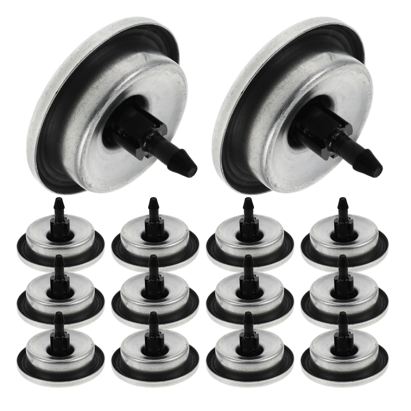 

20Pcs Stainless Steel Spray Can Nozzle Valve for Aerosol Ink 3D Printer Inverted Upright Spraying Flow Tip Replacement