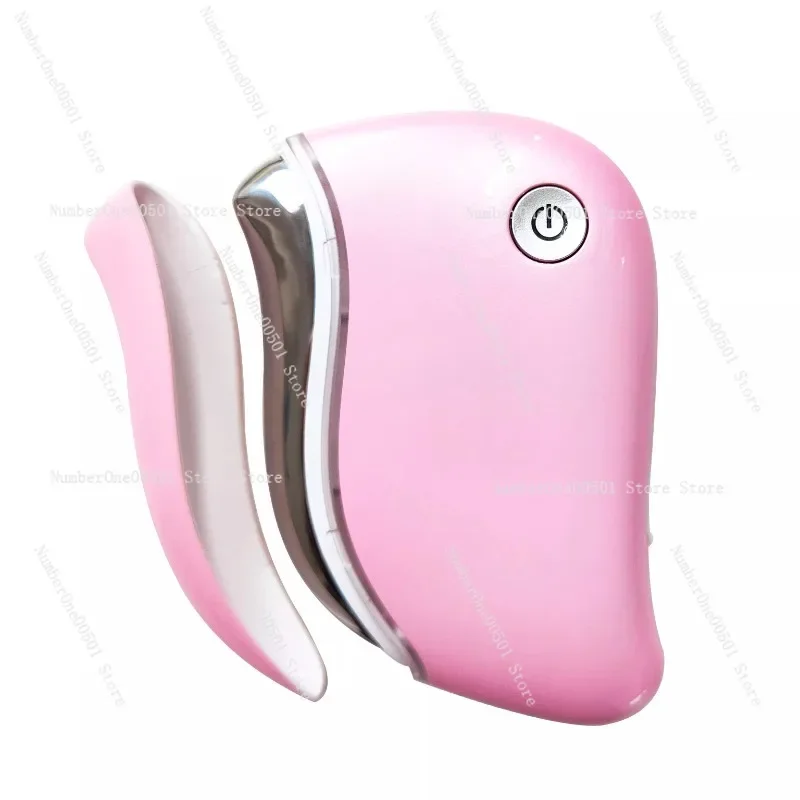 

Facial scraping, beauty massage tools, lifting and firming V facial artifact, red light fading and nasolabial folds