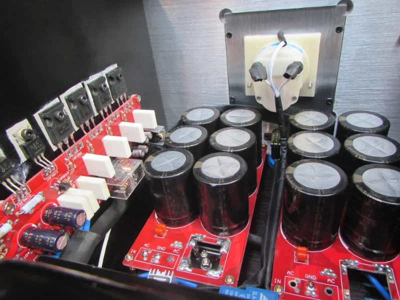 SUNBUCK EE.UU. PASS HIFI tubo de efecto de campo Clase A amplificador de potencia RCA XLR Bbalanced 100W + 100W estéreo 2,0 amplificador de potencia Audio