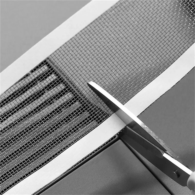 Cuttable Shower Drain Hair Catcher Self-Adhesive Floor Drain Stickers Disposable Mesh Bathroom Kitchen Sink Hair Filter