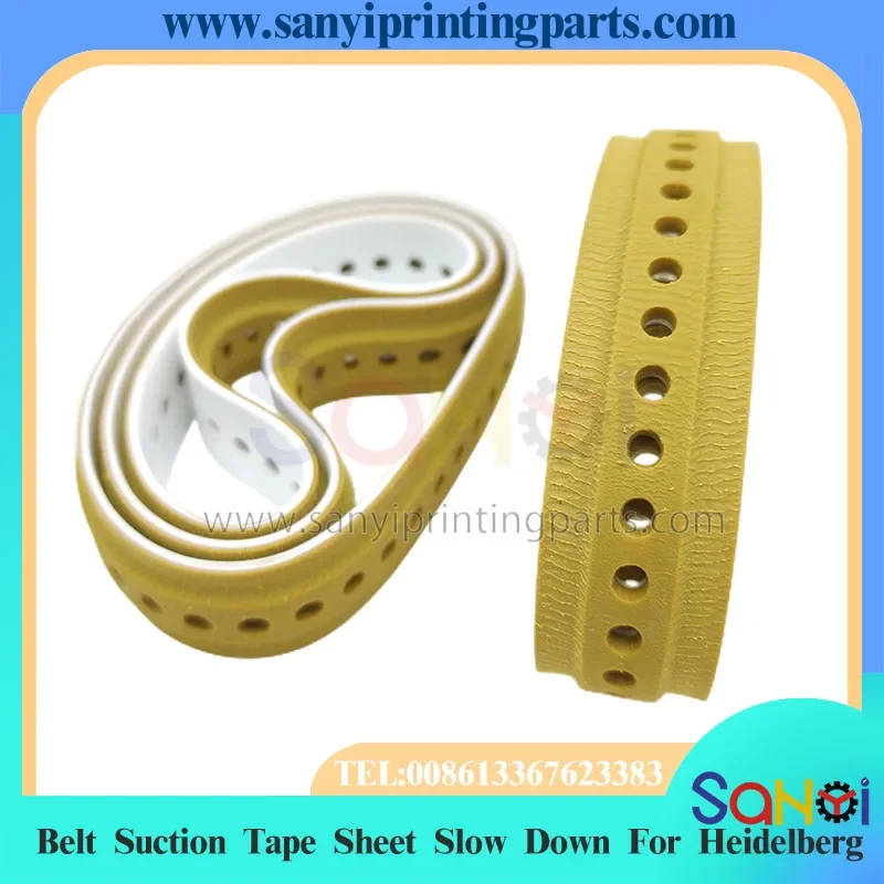 M2.015.843 M2.015.871/B Yellow Or Grey 230*20 Belt SM74 Suction Tape  Sheet Slow Down  For Heidelberg