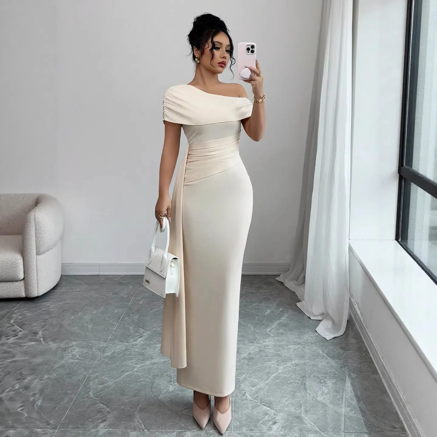 Women's Clothing 2026 Summer American Style Hot Girl Dress, Summer Strapless Backless Dress For Hot Girls Sexy Beach Clothes