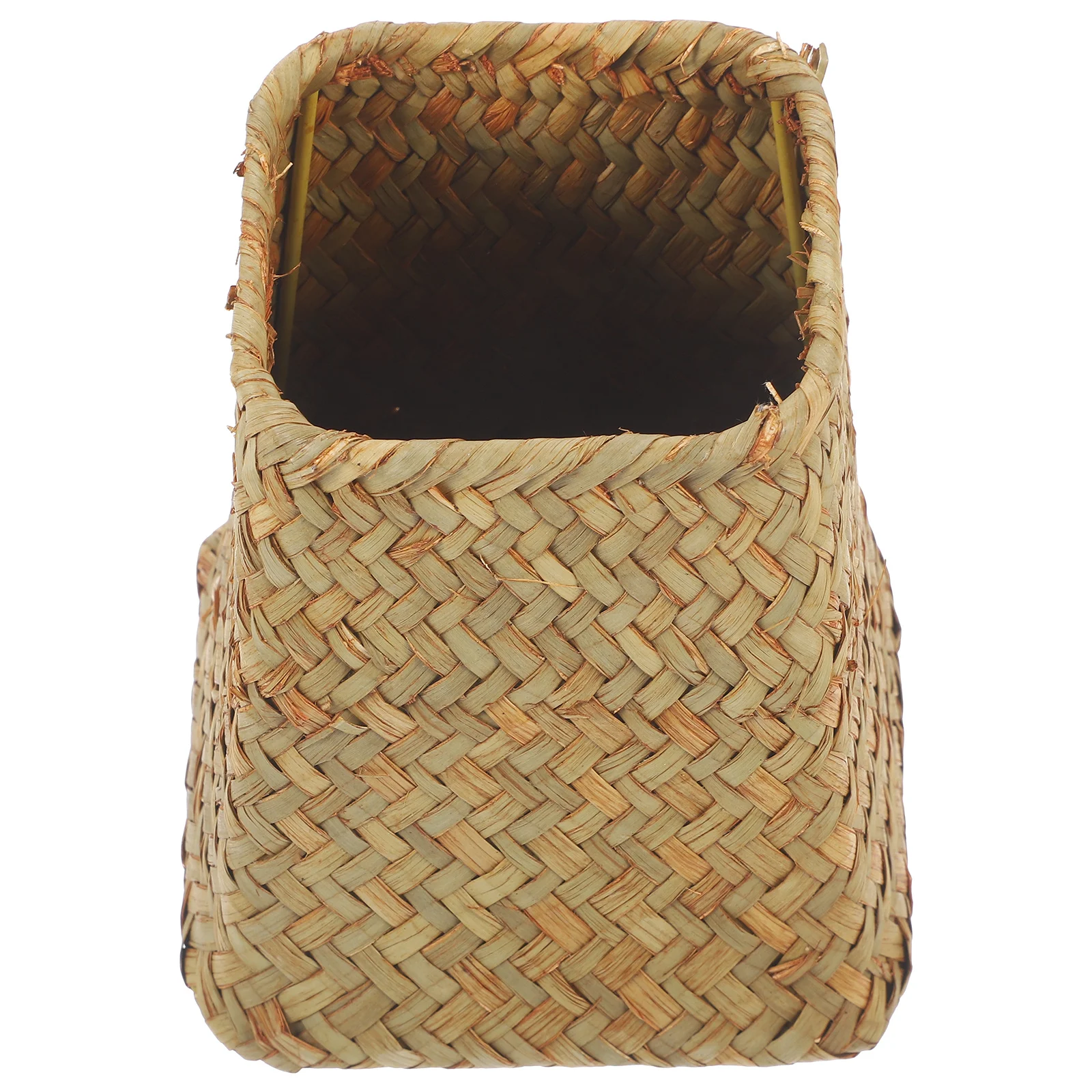 

Straw Woven Flower Vase Decorative Rustic Straw Flower Arrangement Container Home Office Desk Vase Woven Flowerpot