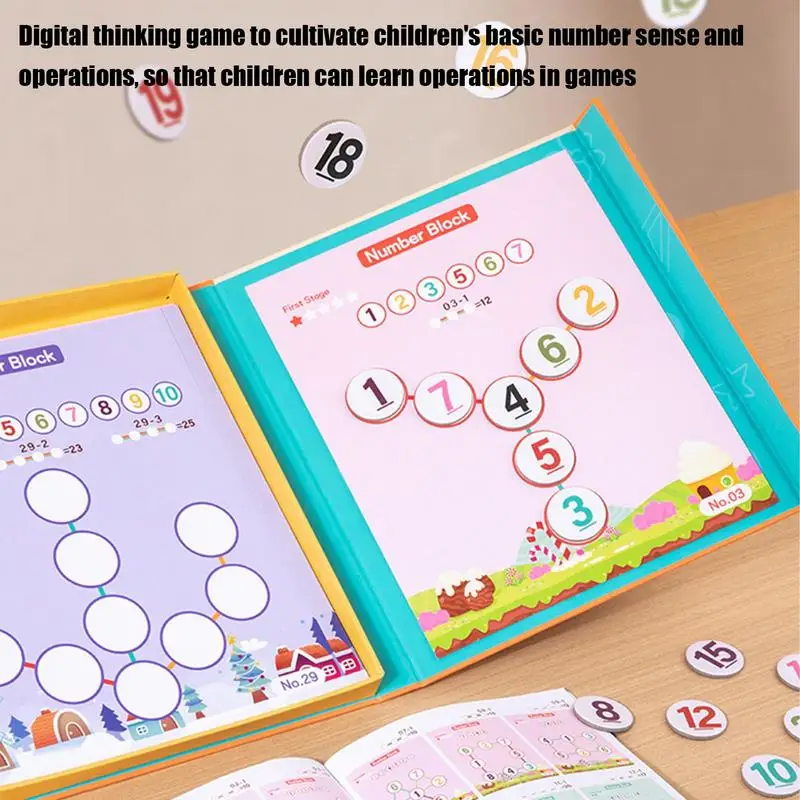 Manipolatori matematici Giocattoli per il conteggio dei bambini Scuola materna Matematica Matematica Materiali didattici Giochi da tavolo per compleanno Ragazzo Ragazza