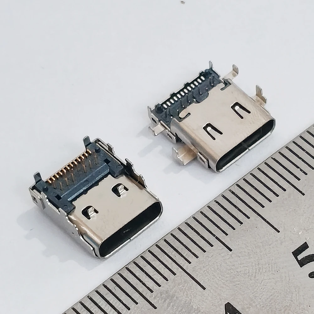 5 Stück Typ-C-Buchse USB-Anschluss für HP TPN-Q179 War 66 G1 Laptop-Stromanschluss Typ-C mit integriertem Ladeanschluss – Detail 7