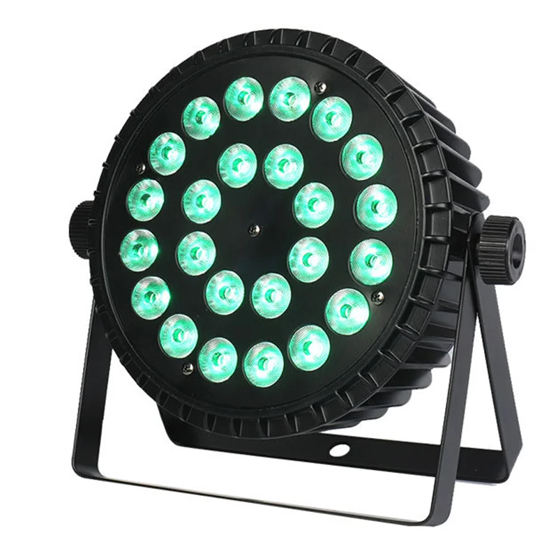 DJ LED Flat Par 24x10W Full Color LED wash light Disco Party Wedding Club Bar Concert DMX LED light Stage light effect show