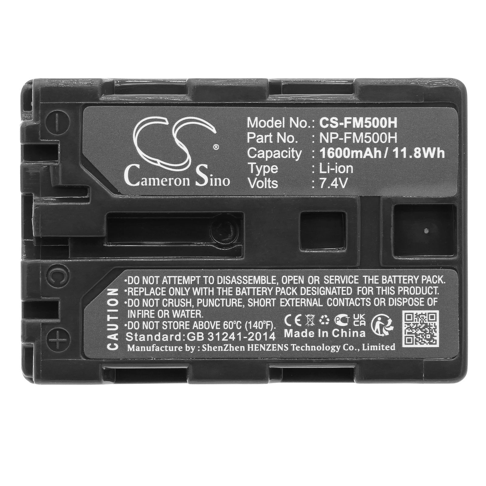 

Li-ion Camera Battery for Sony,7.4v,1600mAh,DSLR-A100 DSLR-A200 SLT-A65V SLT-A65VB alpha SLT-A65VB alpha SLT-A65VK,NP-FM500H