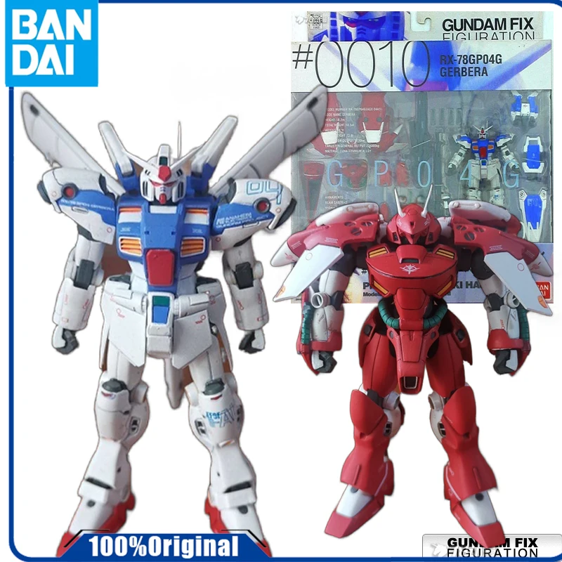 

Bandai Genuine /Original FIX GFF #0010 GP04 GUNDAM (RED WILDEBEEST) Action Figure Toys For Boys /Girls /Kids /Christmas Gif