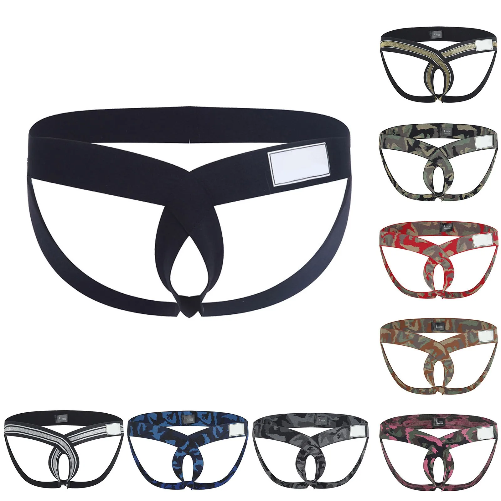 

Wet Look Leather Pant Mens Underwear Sexy Buttocks Lifting Double Thong Underwear Mens Low Waisted Thong Exotic Meats