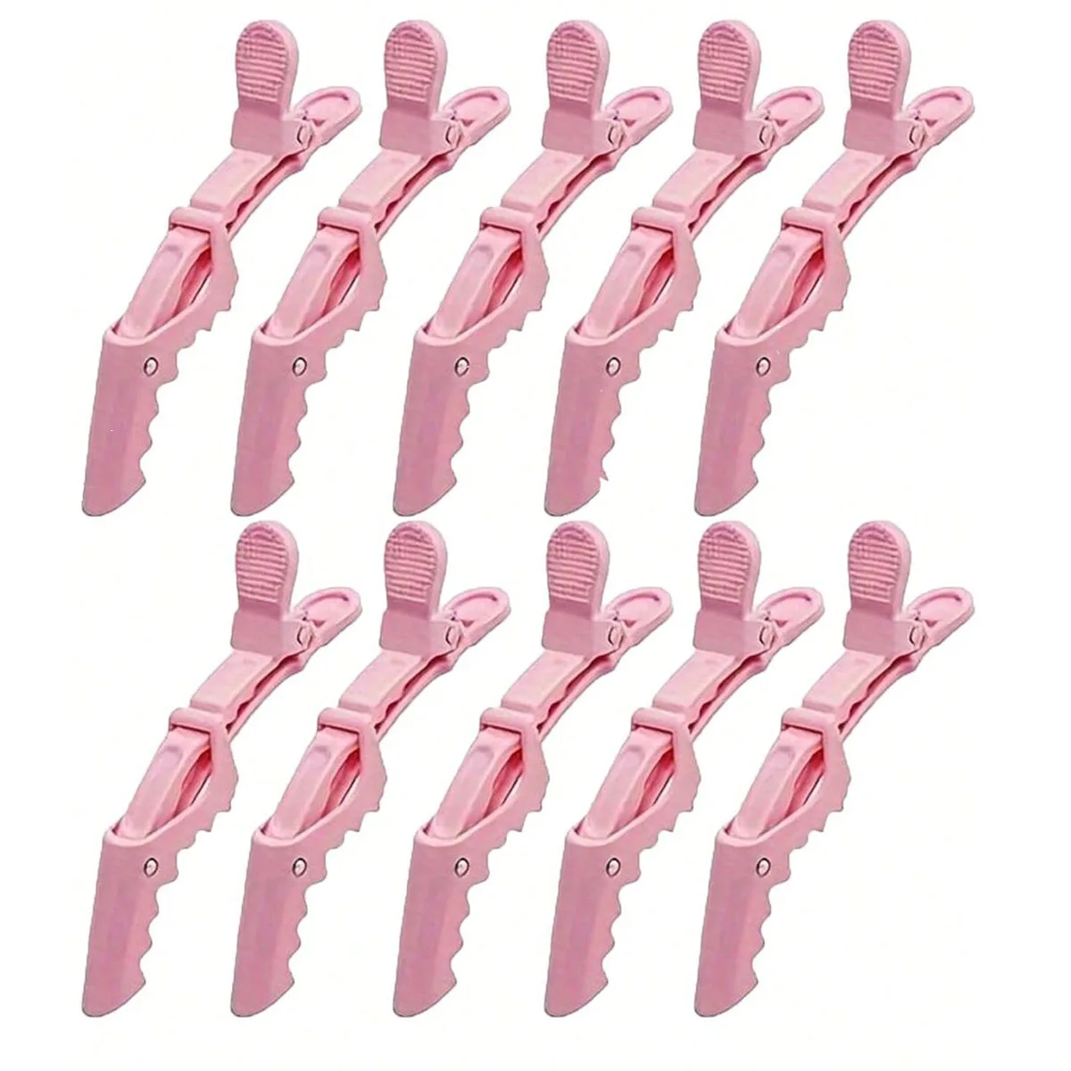 

5/10/12/20-Piece Set of Multifunctional Hair Styling Sectioning Clips, Positioning and Partitioning Alligator Clips Suitable for Professional Hairdressers, Women's Hair Clips, Plastic Non-Slip Hair Clips, Professional Hairstyle Clips, Hair Salon Sectionin