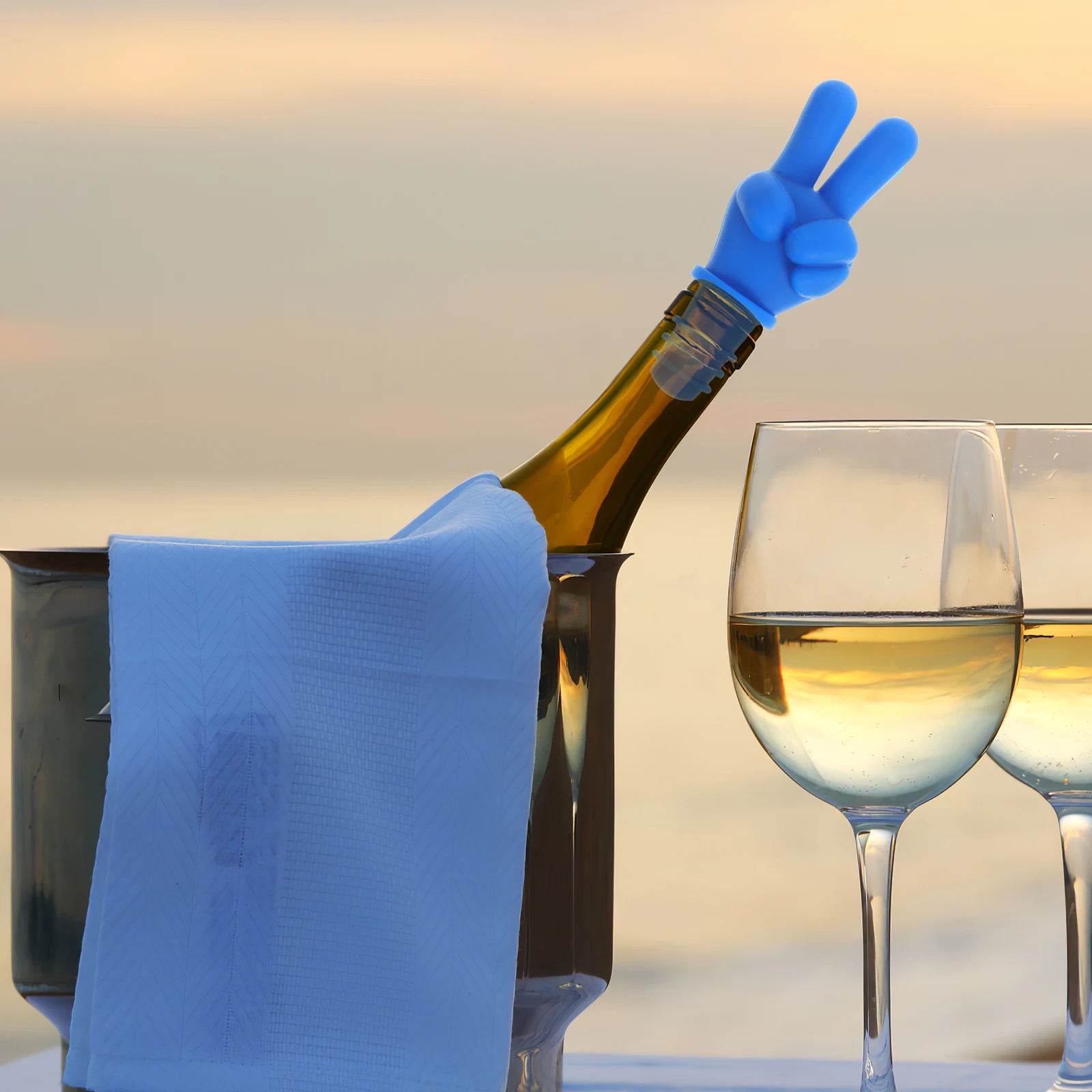 

s Silicone Stopper Bottle Corks for Party Home Bar Club Decor Plugs Sealing Tool V Shape Preservation