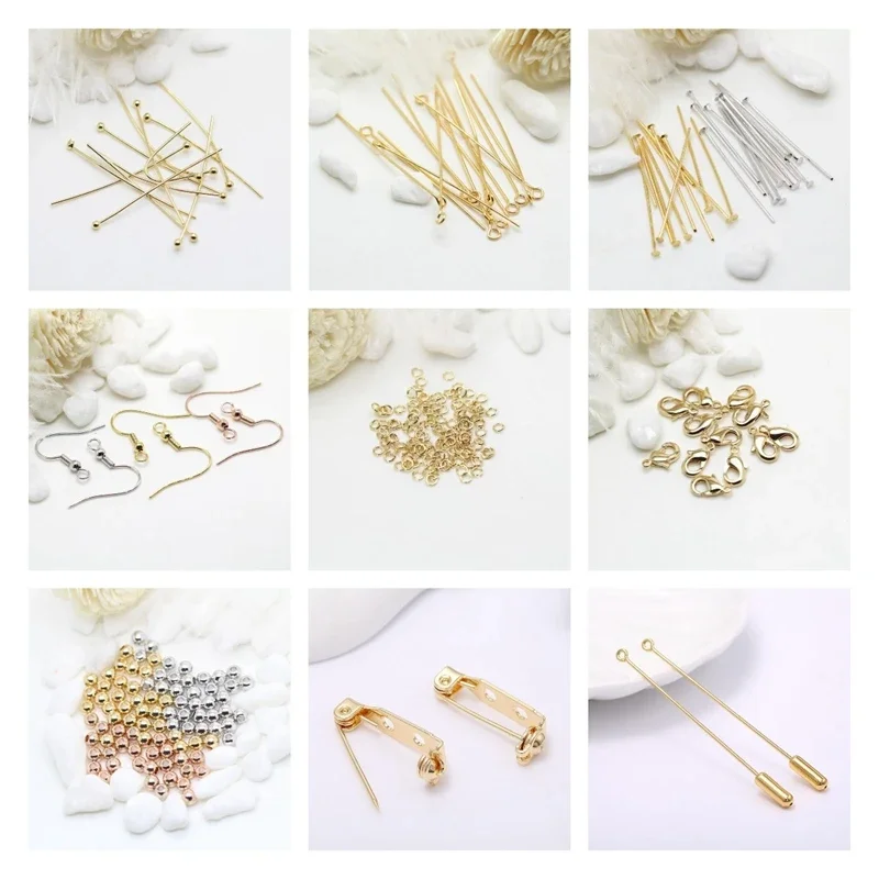 8 Sizes Trendy 18K Real Gold-Plated 5 Meters Copper Wire Jewelry Making Metal Wire, DIY Jewelry Making Accessories Wholesale