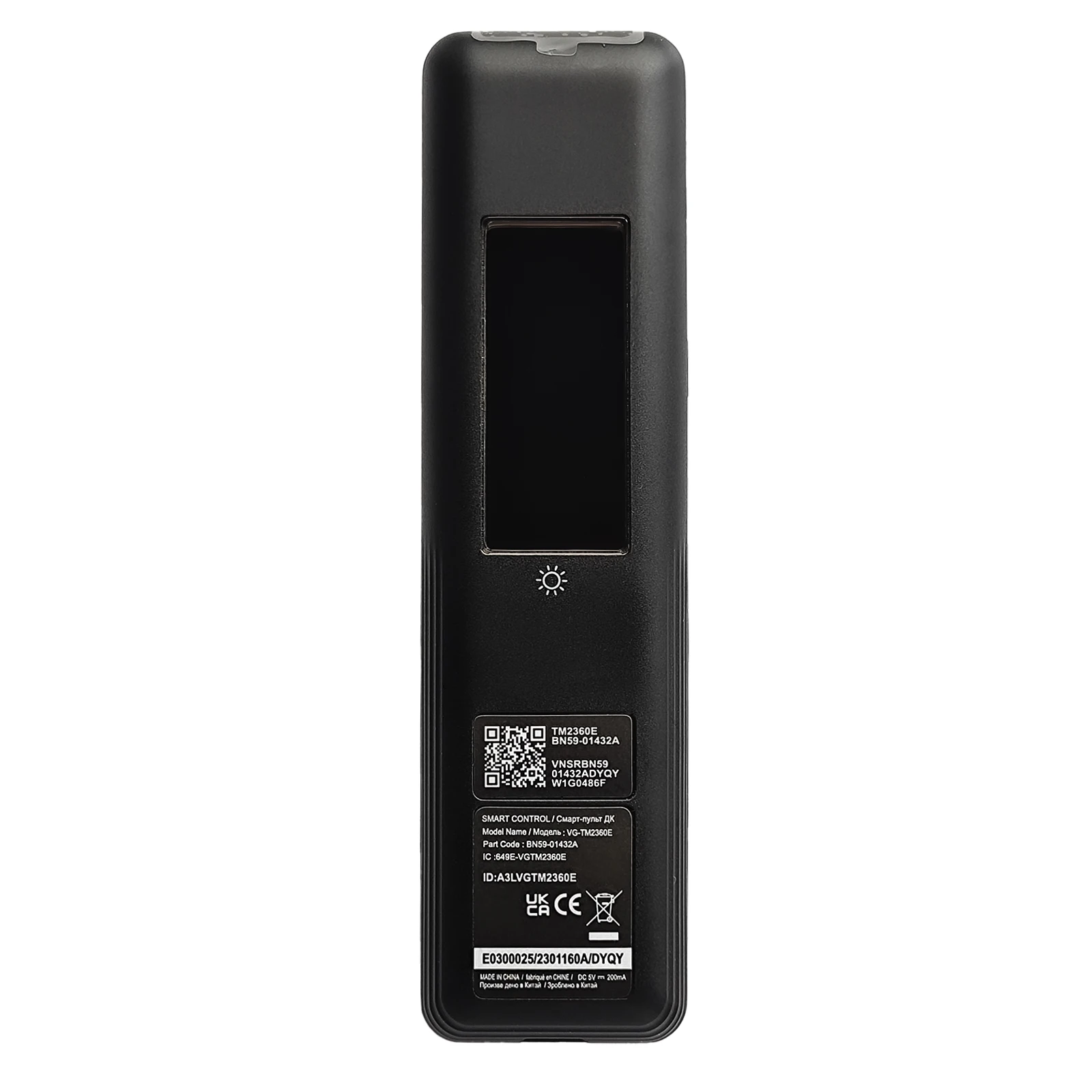 جهاز التحكم عن بعد الصوتي الشمسي الأكثر مبيعًا BN59-01432A/D TM2360E متوافق مع تلفزيون Samsung، متوافق مع تلفزيون Samsung Neo QLED OLED الذكي