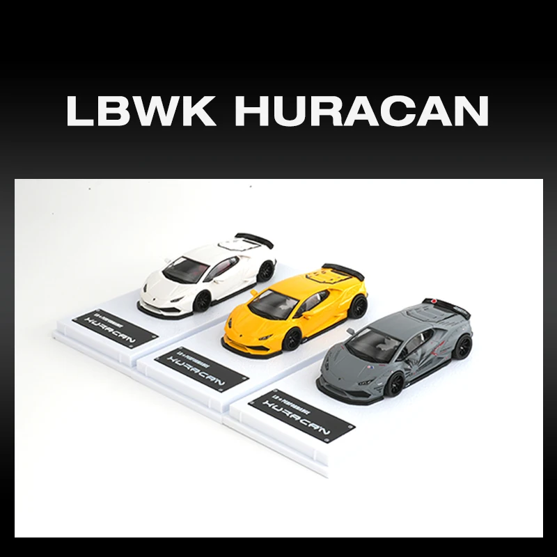 

MJ В НАЛИЧИИ 1:64 Huracan LP610 LB Performance Смола Диорама Коллекция моделей автомобилей Миниатюрные игрушки