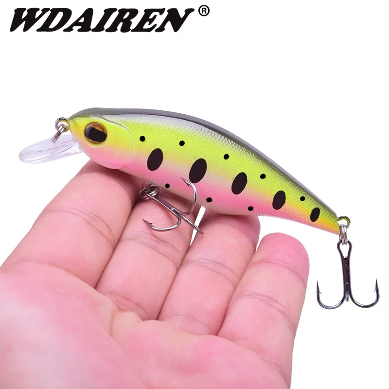 1 Pc Floating Minnow Fishing Lure 11g 9cm Wobblers Jerkbait Artificial Crankbait Bass Isca Carp Trolling Fishing Tackle