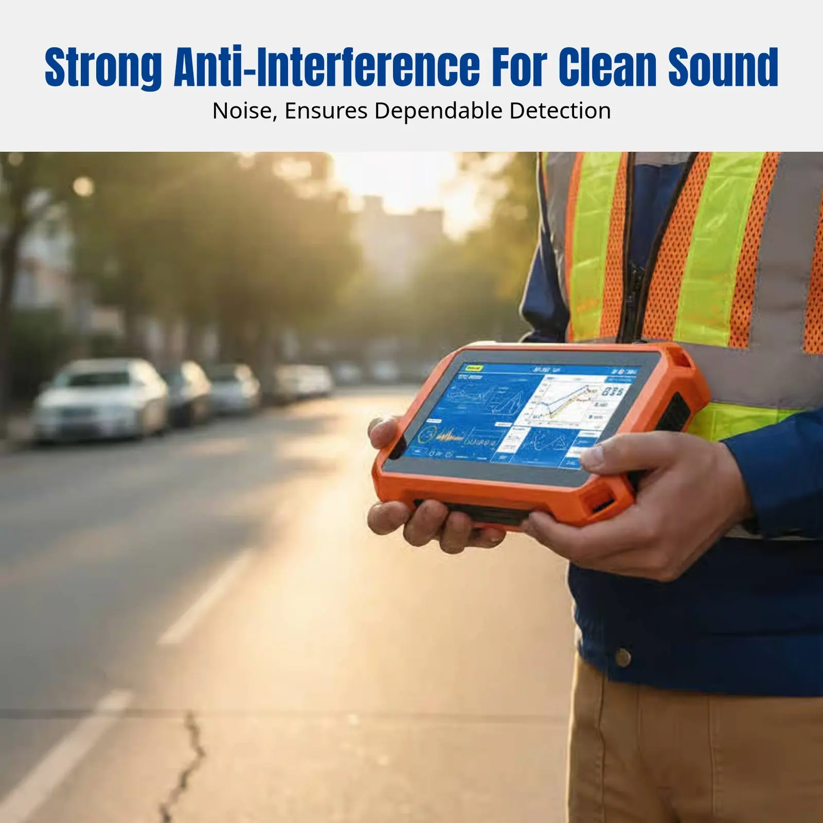 

Leak Detection Device for Underground Firefighting Pipeline, ABS Plastic, Multi-Mode, High Sensitivity