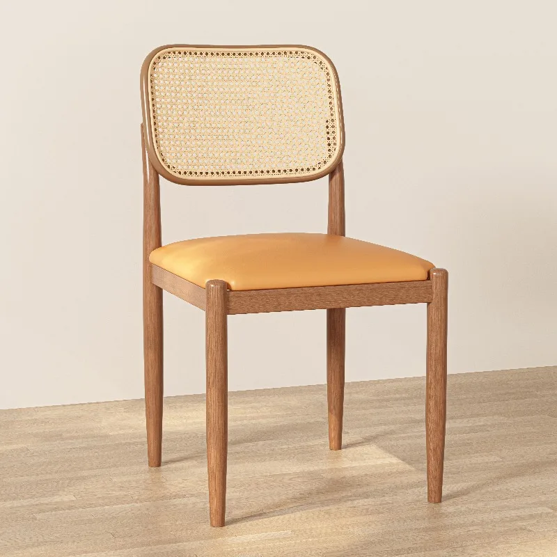 Vintage　Restaurant　Dining Chairs　Wooden　Kitchen　Dining Chairs　Nordic　Living Room　Rattan　Sedie Pranzo Moderne　Nordic Furniture