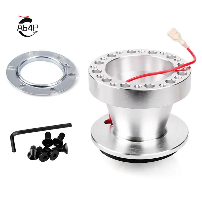 

A64P-Соединитель основания рулевого колеса автомобиля для Honda Civic, детали для модификации автомобиля, адаптер рулевого колеса