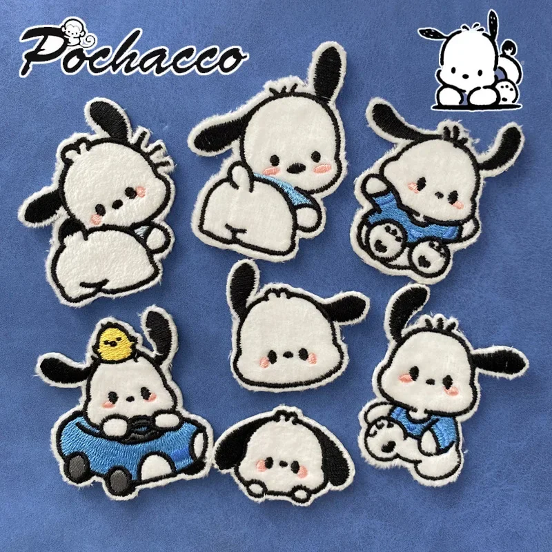 

7 шт., Мультяшные нашивки для одежды Sanrio