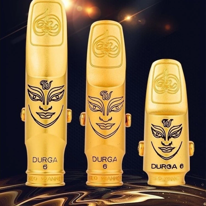 DURGA Model Tenor Saxophone Mouthpiece Brass with Gold Plating
