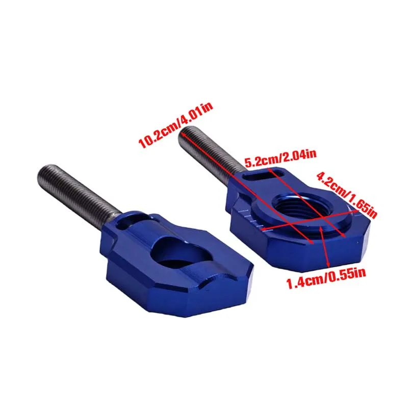 CNC 20mm Rear Axle Blocks Chain Adjuster Block For SX SXF XC XCF XCW XCWF EXC EXCF 2023 For TC85 TC125 TC250 TX125