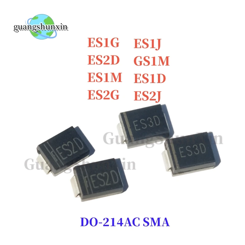 50Pcs Smd Fast Rect… - image