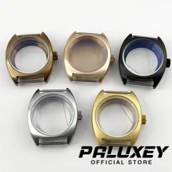 Double Domed Sapphire Glass NH35 36mm/39mm Watch Cases Fit NH34 NH35 NH36 NH38 ETA2824 PT5000 Movement Big Crown/Small Crown