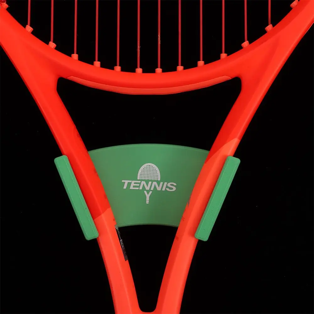 Wall Mounted Tennis Racket Wall Rack Plastic Self-adhesive Badminton Rackets Holder Punch-Free Durable