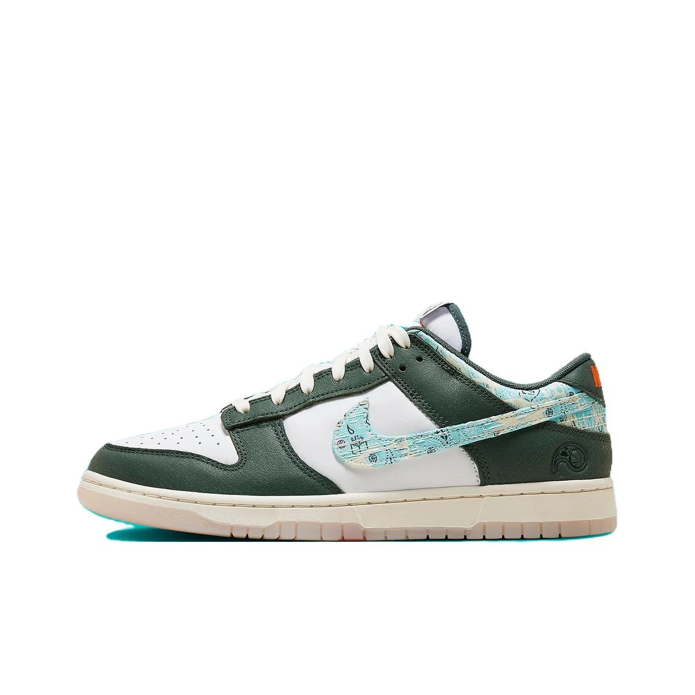 Nike Dunk Skateboard Shoes Men's Low Top Green White Blue HF5693-141