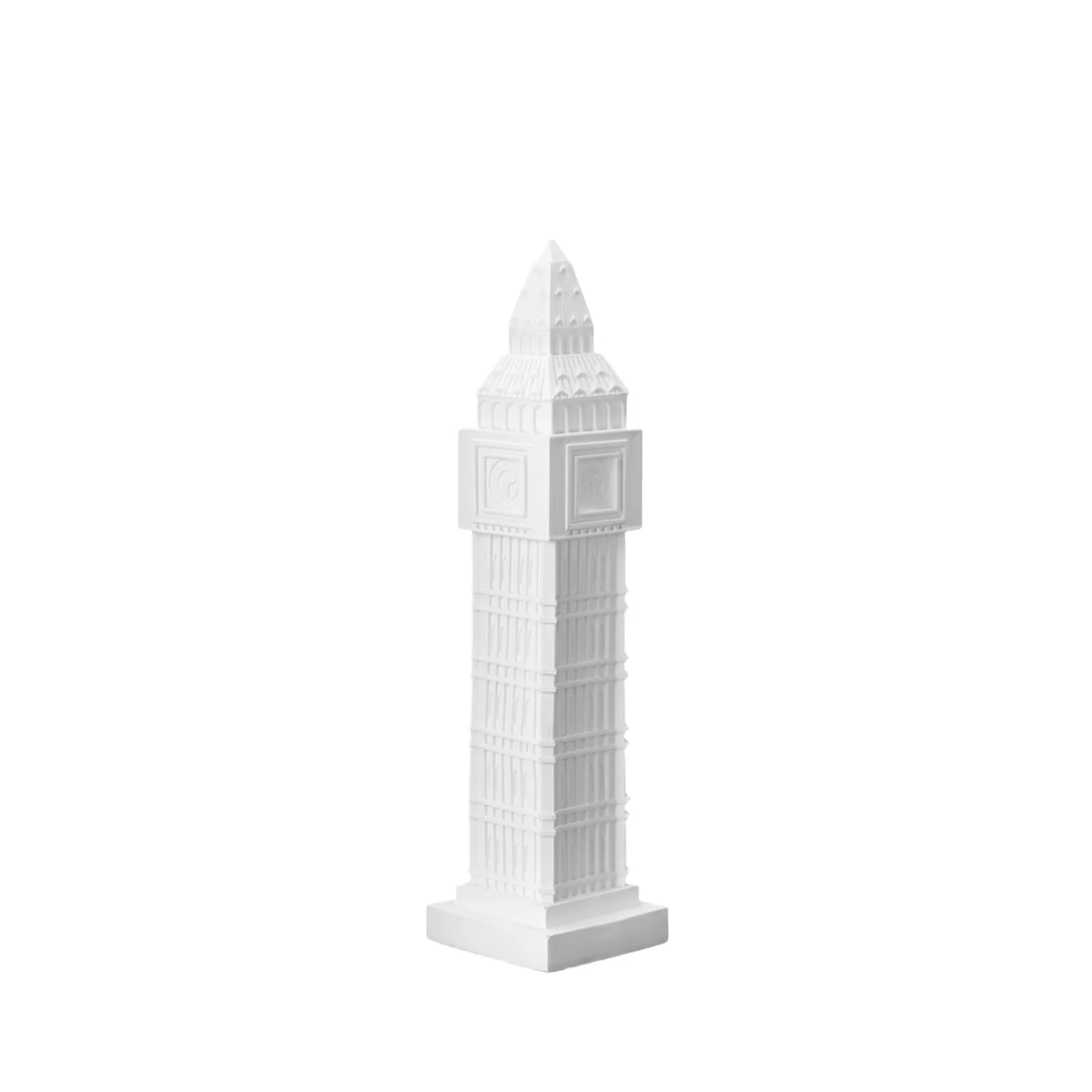 Luxurious Italian Leaning Tower of Pisa Ornament British Big Ben Decoration Home Living Room Bedroom Decoration Resin Artworks