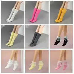 Handmade Lace Stockings New Fashion Casual Wear Legging Long Doll Socks 1/6 BJD Doll
