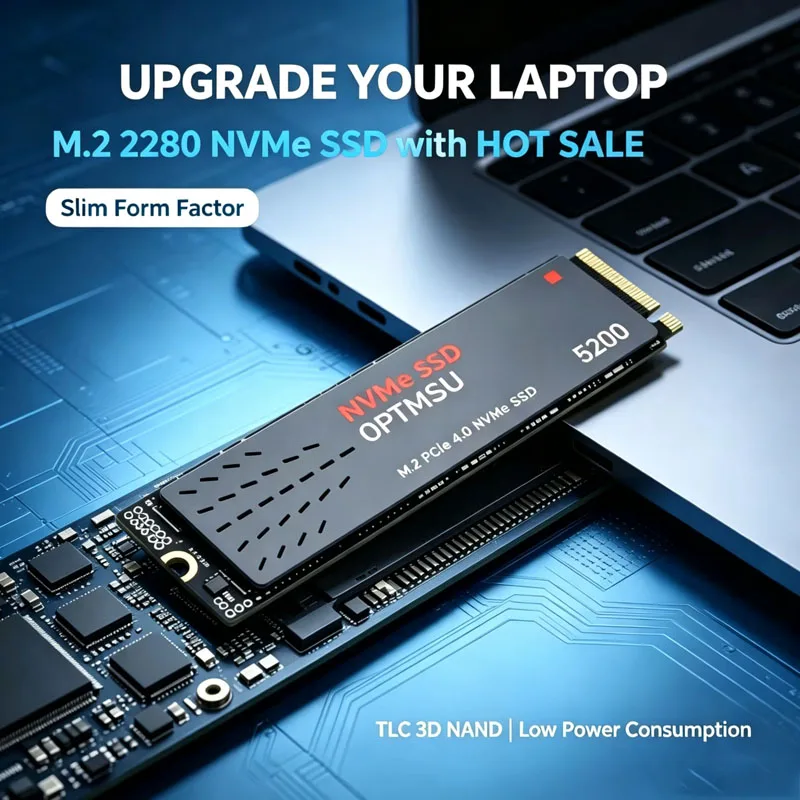 2026 New Genuine 1TB 2TB 5200 M.2 Ultra High Capacity SSD Portable High-speed Solid State Drive Suitable for Laptops Desktops