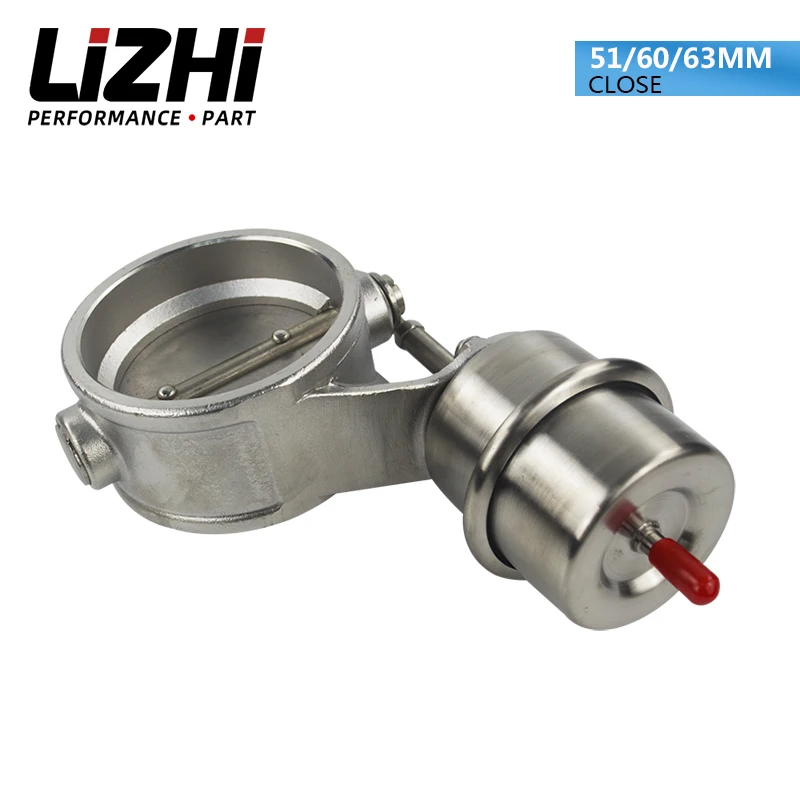 LIZHI RACING - NEW vacuum Activated Exhaust Cutout 2''51MM or 60mm or 2.5