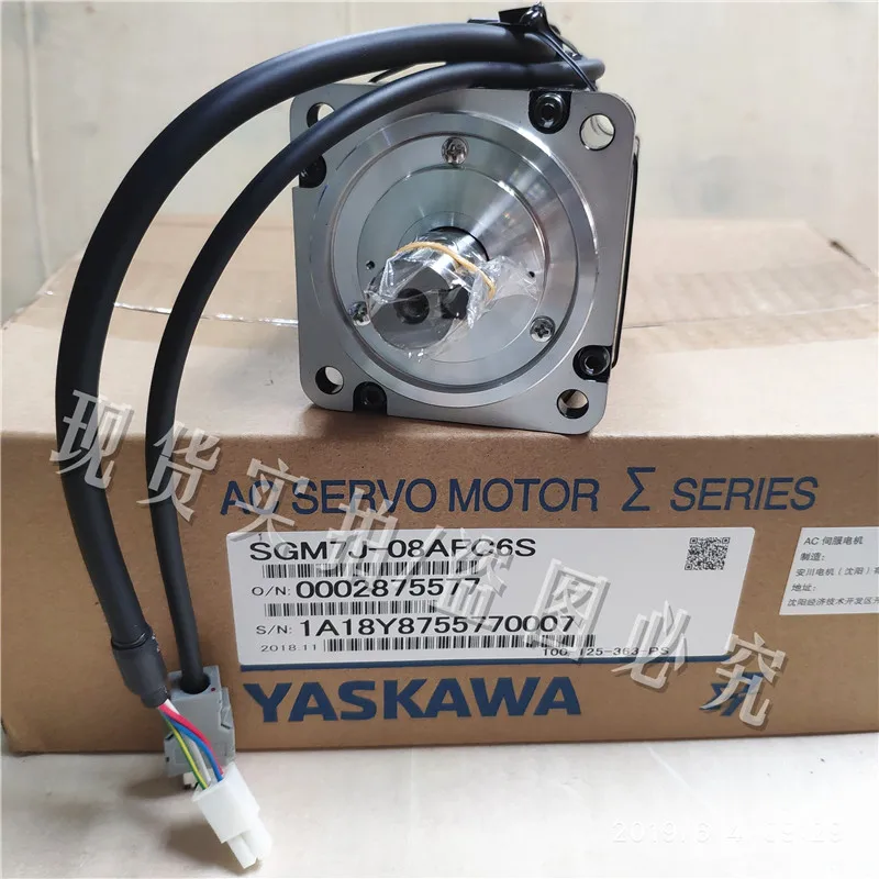 

Комплект серводвигателя Yaskawa SGM7J-08AFC6S/SGD7S-5R5A00B202 (обговорная распродажа)