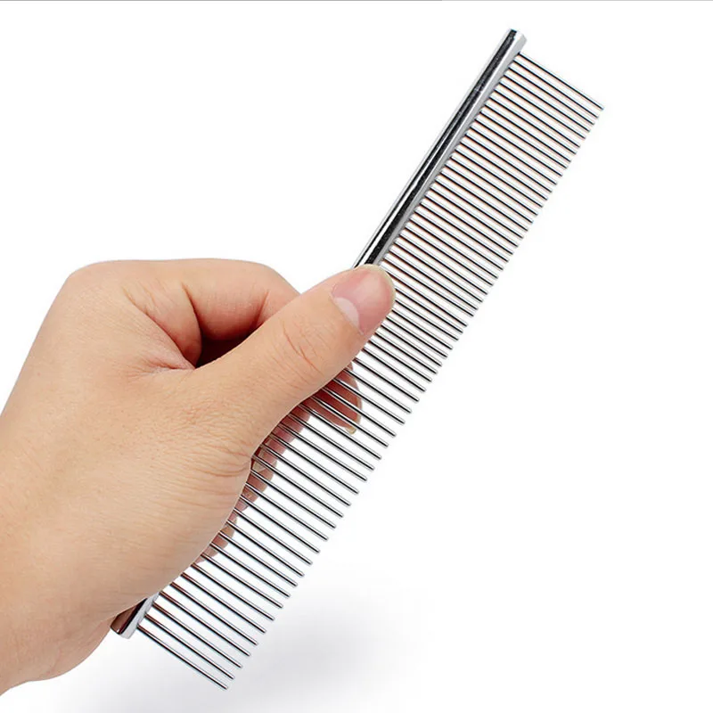 1pcs Grooming Tools for Dogs Cheap Dog Brushes Pin Brush Stainless Steel Dog Comb High Quality Pet Products