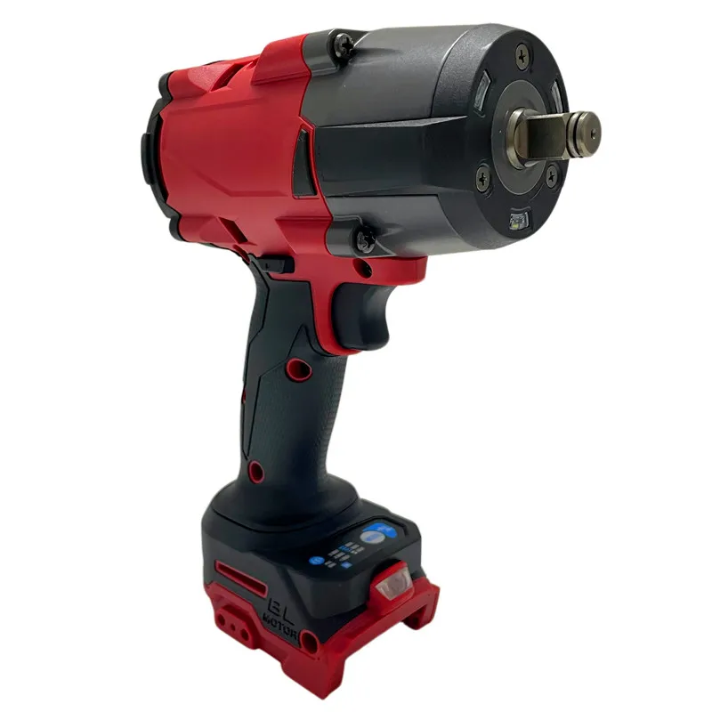 For Milwaukee 18V Battery Electric Wrench 2000N.M High Torque 1/2'' Brushless Impact Wrench Car Truck Repair Construction Tools