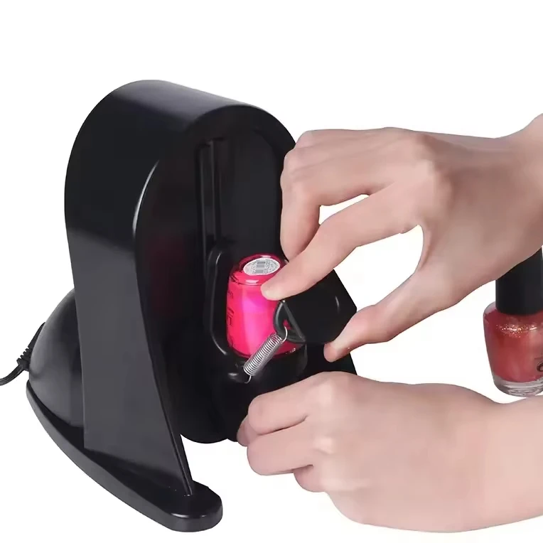 Professional Nails Polish Shaker Machine 360 Degree Professional Nail Polish Shaker for Nail Salon and Home