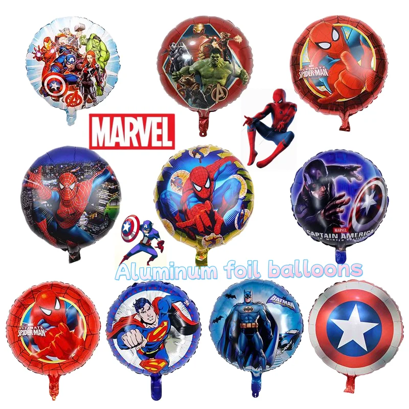 

The Avengers aluminum foil balloon, cute and stylish creative cartoon personality kawaii toy balloon, birthday gift for friends