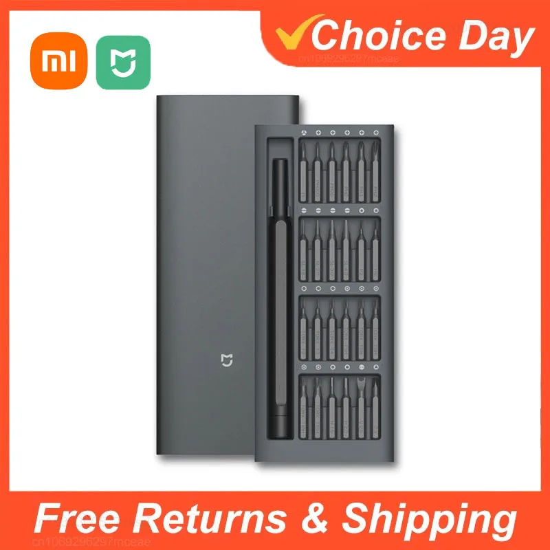 

Xiaomi Mijia Finishing Screwdriver Set Household Multifunctional Maintenance Disassembling Tool Cross-club Magnetic Absorption