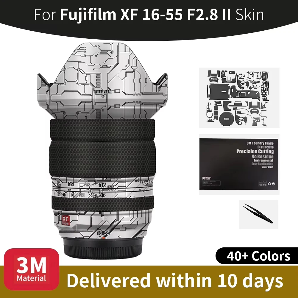 For Fujifilm 16-55mm II Skin,Fujifilm XF 16-55mm F2.8 II Sticker,Scratch-resistant protective film, full coverage protection