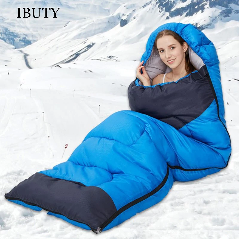 Car Travel Sleeping Bag Adults Outdoor Camping Autumn Winter Warm Cold -proof Single Portable Sleep Bag