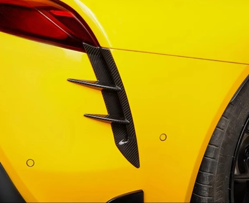 

Applicable To Toyota SUPRA A90 A91 Carbon Fiber Rear Bar Air Knife Bull Demon King Vent Exterior Modification Accessories