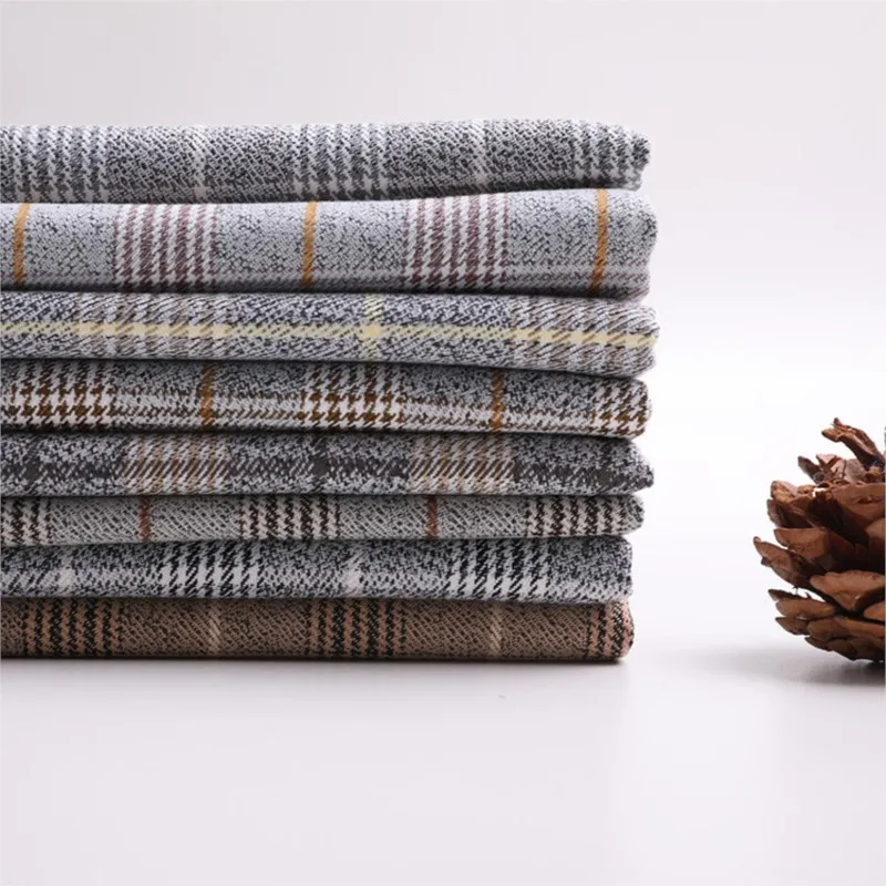 

The fabric of suit style uniform stretch coat and yarn-dyed