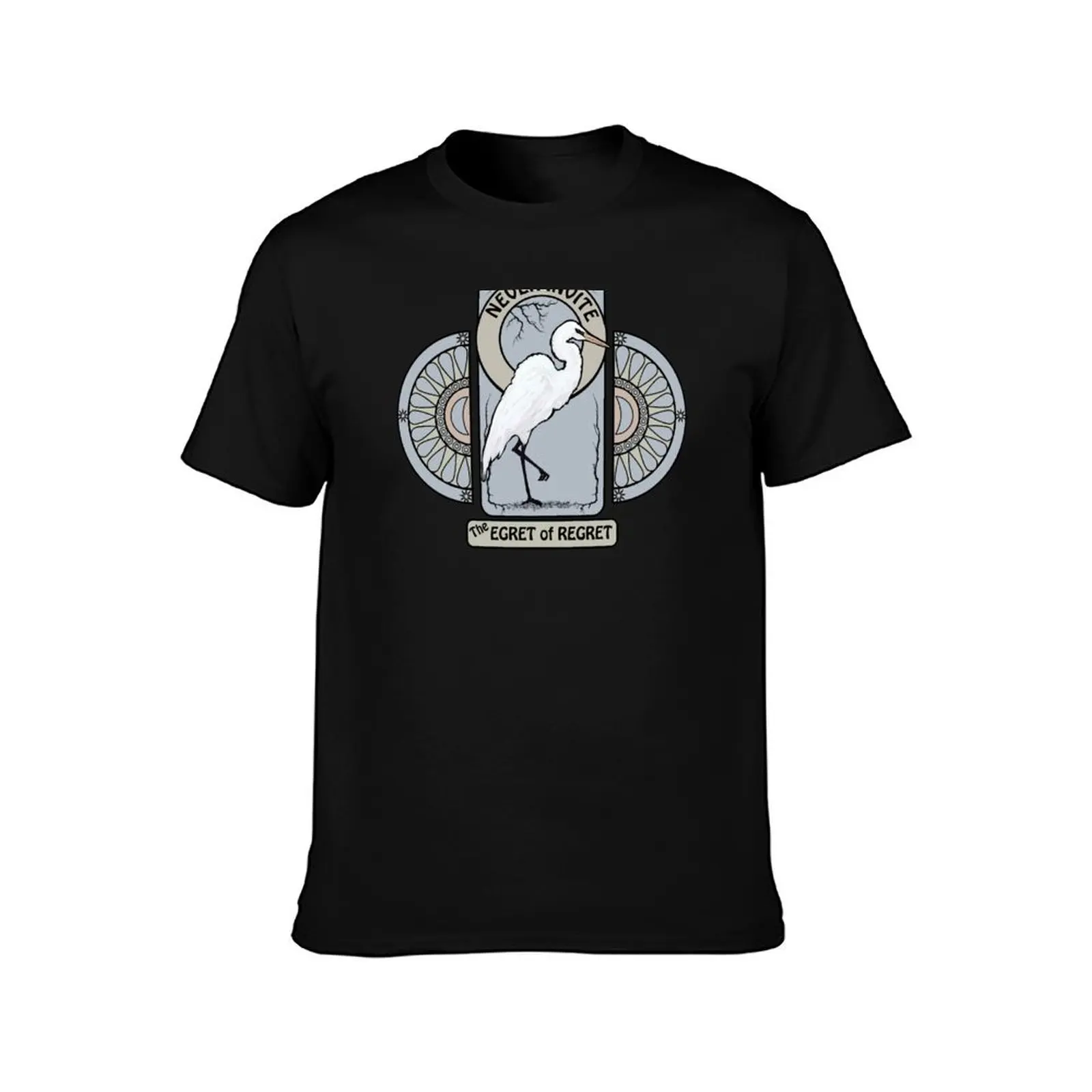 The Egret of Regret T-Shirt anime heavyweights men t shirt