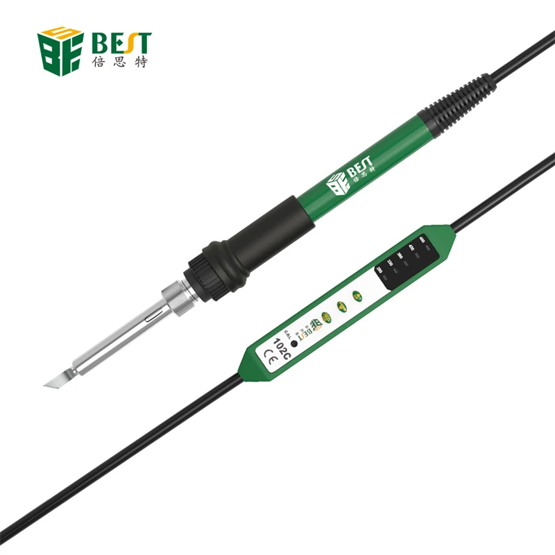 BST-102C 110V 220V 90W Electric Soldering Tron Adjustable Temperature Soldering Iron Welding Solder Iron Tool Soldador Electrico