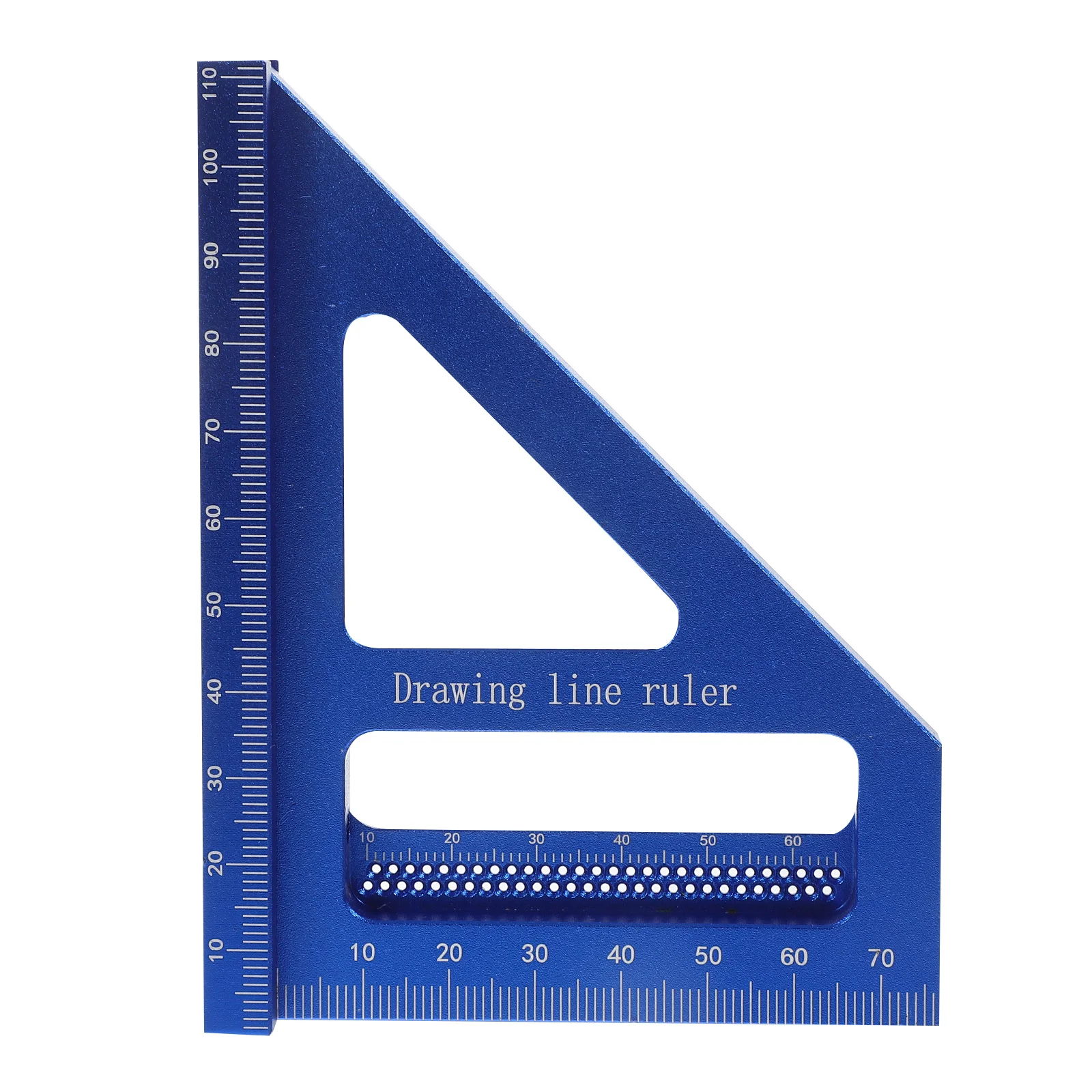 

Multi Angle Ruler 45 90 Degree Triangle Ruler Square Tool Carpenter Aluminum Alloy Measuring Tool for Woodworking Engineering