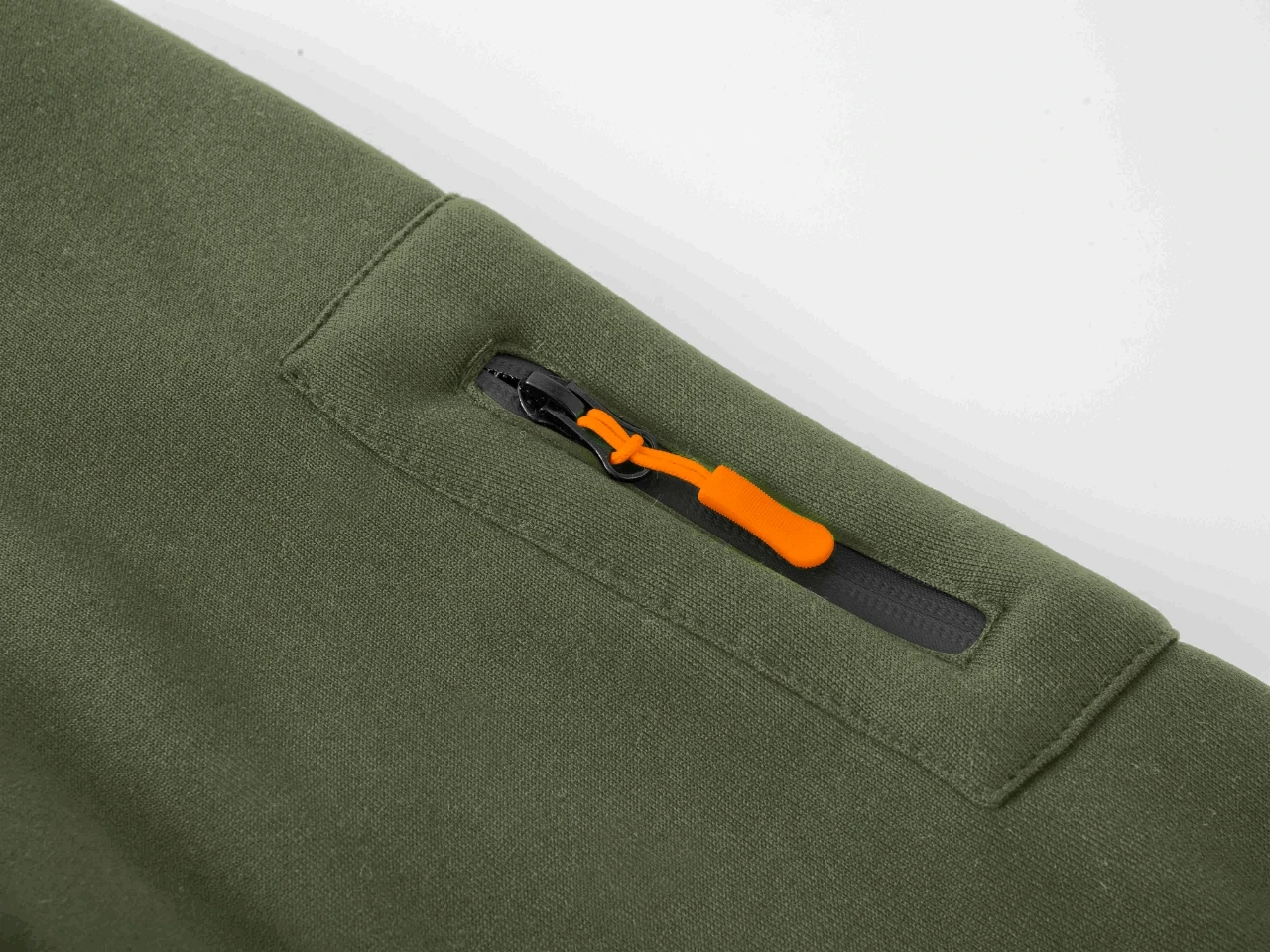 Pullover Herbst und Winter Neuer Herren-Sweatshirt Stehkragen Halber Reißverschluss Langarm Grenzübergreifender Europäischer Trend Herren-Oberteil – Detail 6